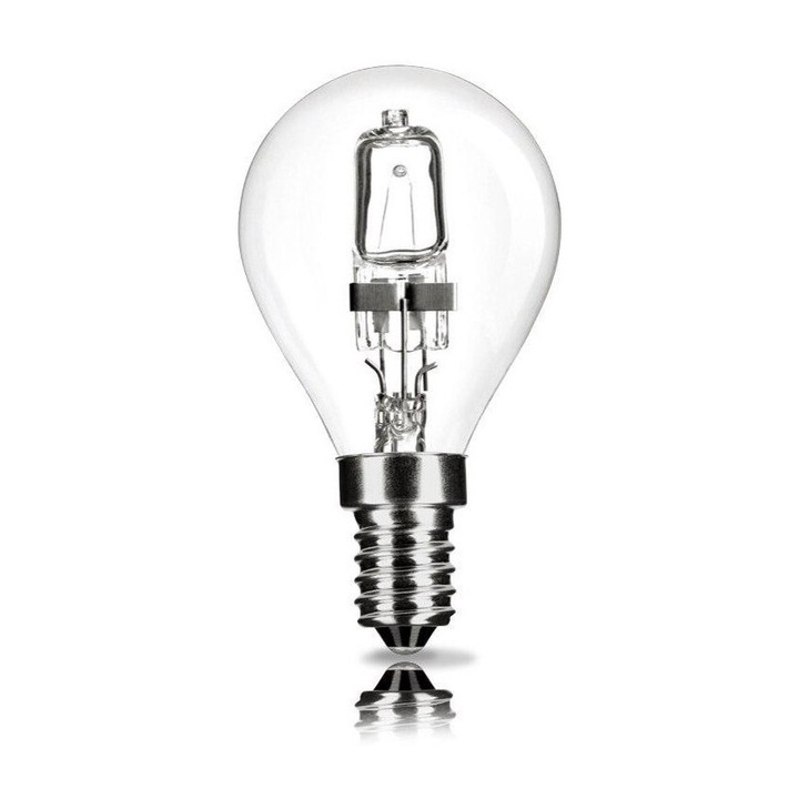 Халогенна крушка G45 BELLIGHT E14 230V 18W прозрачна, класическа, 2000 часа употреба