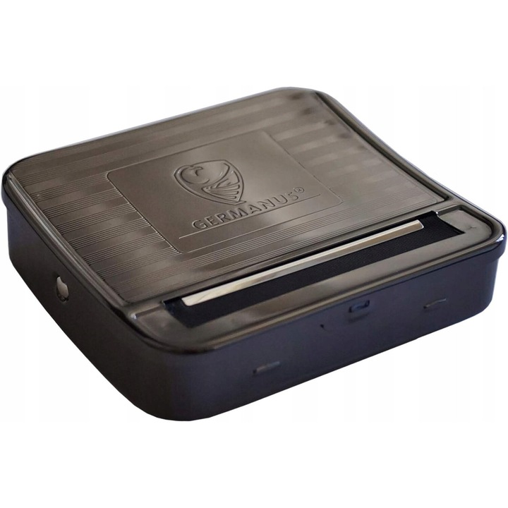 Aparat rulat pentru tigari, metal, 6-8mm, neagra, 70mm