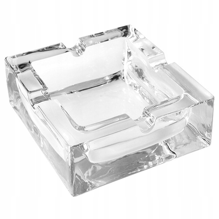 Germanus hamutartó szett, üveg, 12x12x5cm, modern design, 4 rekesszel