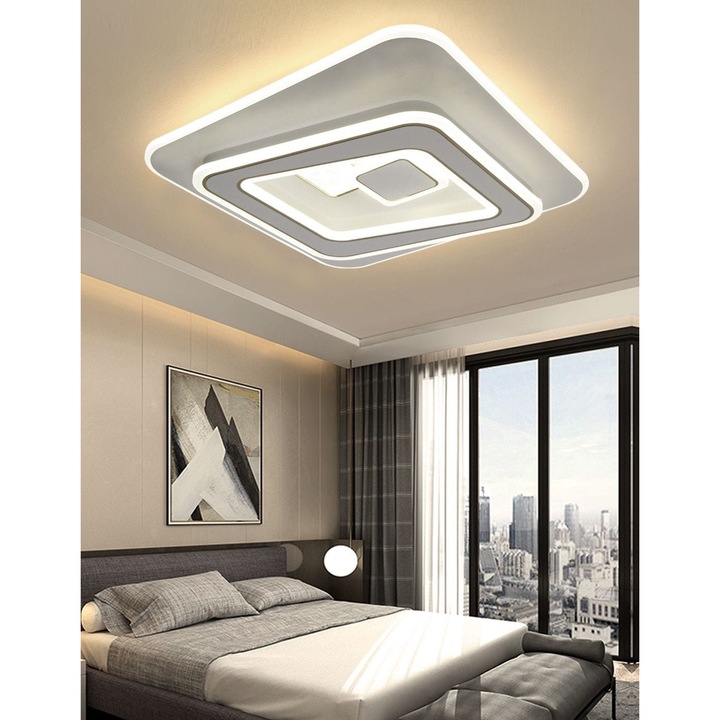 LED полилей JIJU® с 2.4G WiFi дистанционно управление светлинен/студен/топъл/неутрален регулируем интензитет