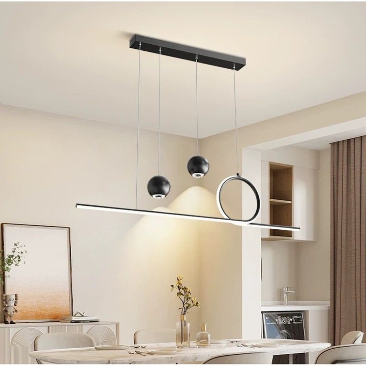 JIJU® LED полилей с модерно дистанционно управление 3000k/4000/6500k