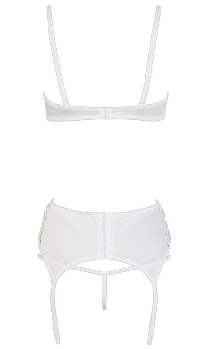 Cottelli szexi fehérnemű szett fehér 85C L rugalmas csipke