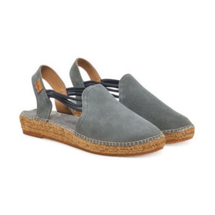 Toni Pons női mokaszin, valódi bőr, szürke, 36 EU