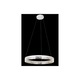 Lustra LED LightPlanet® Minimalist, Ring, Transparent Bubbles cu Telecomanda wifi 2.4G cu lumina/rece/calda/neutra intensitate reglabila