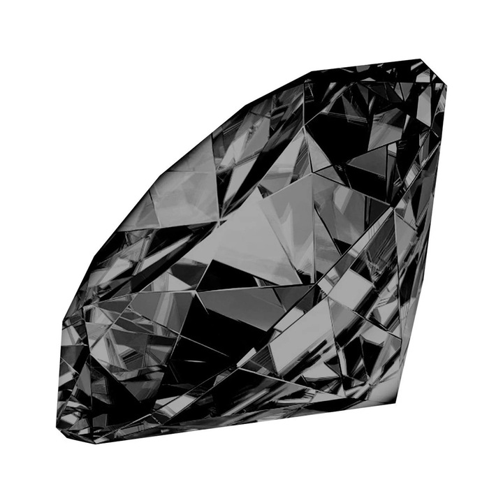 Cristal decorativ diamant 80mm, K9, transparent