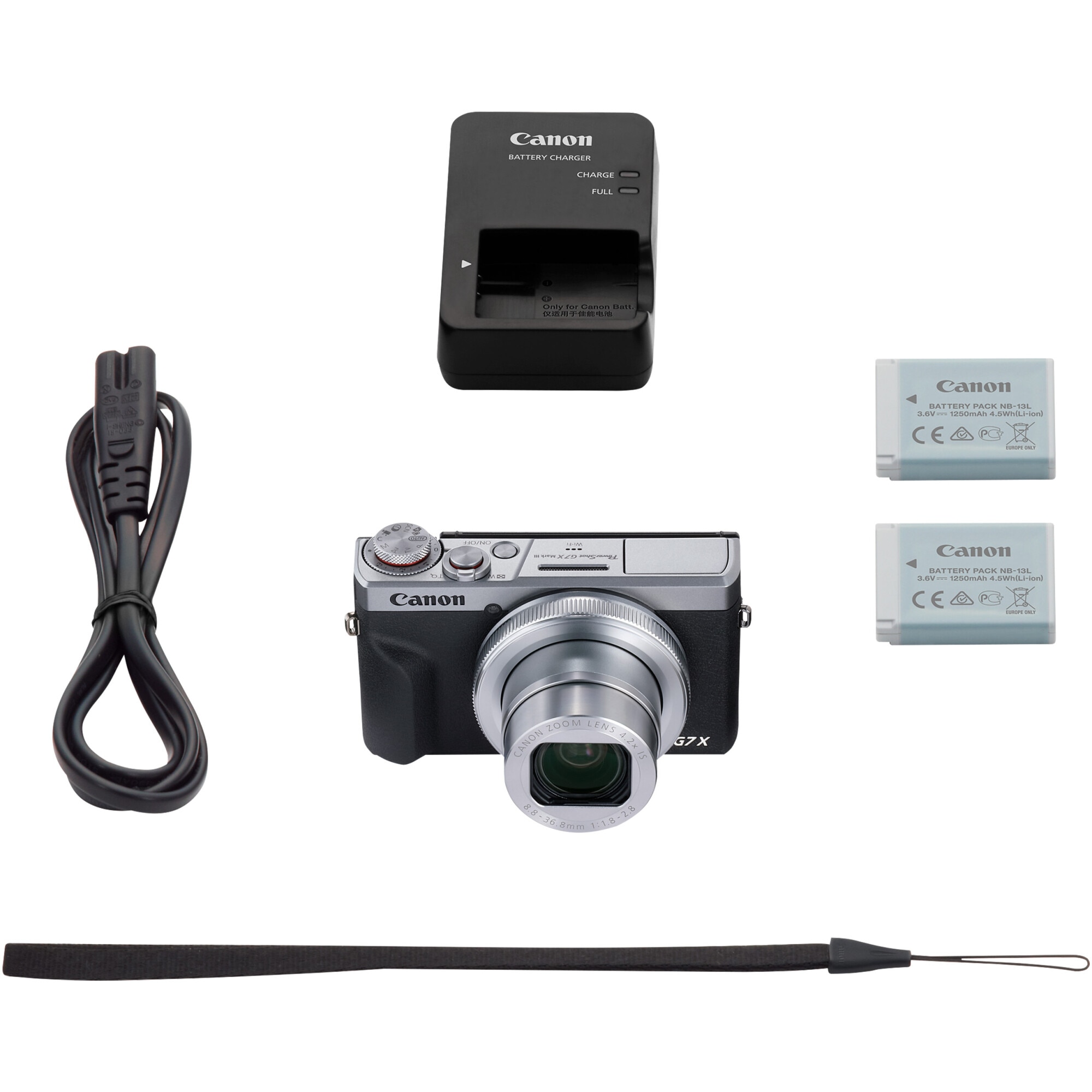 Aparat foto compact Canon PowerShot G7 X Mark III, 20.1MP, 4K