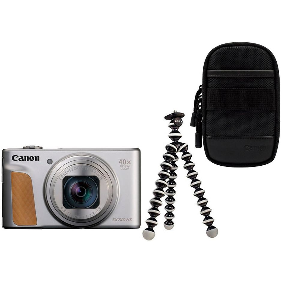 Aparat foto Canon PowerShot SX40 HS 12.1MP, Negru - eMAG.ro