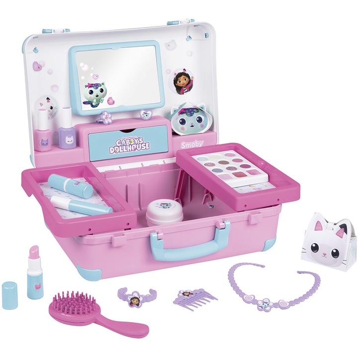 Комплект за игра Smoby, Gabby's Dollhouse, Beauty Vanity