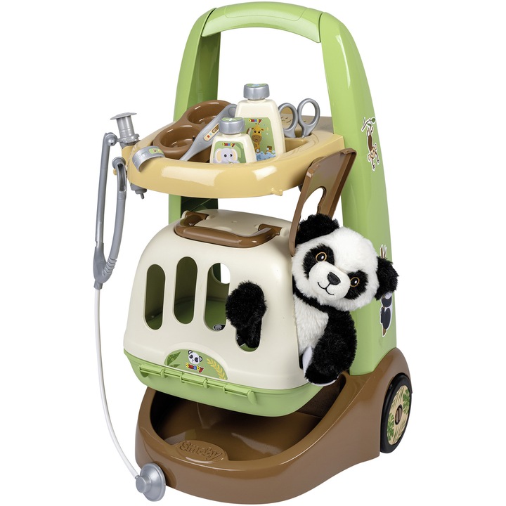 Set de joaca Smoby - Animal Care Trolley