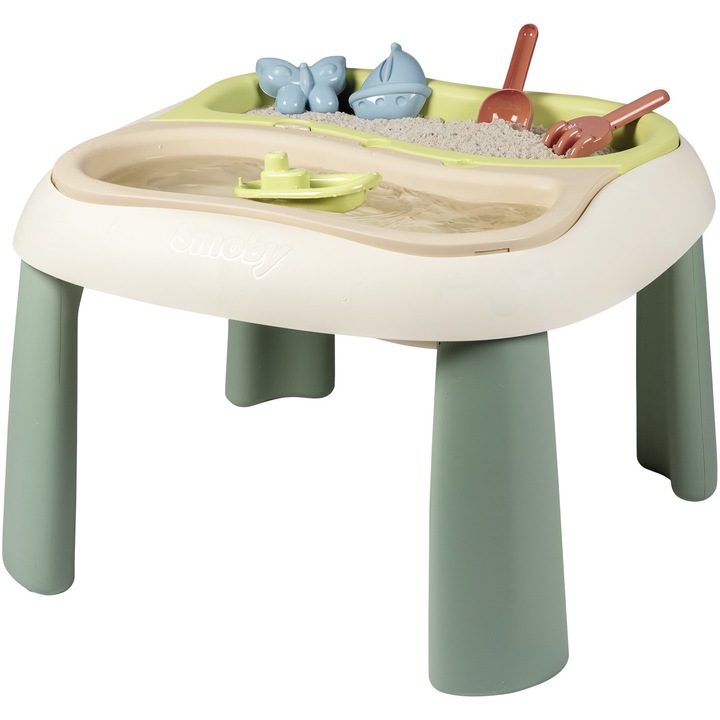 Детска масичка за вода и пясък Smoby 2 в 1