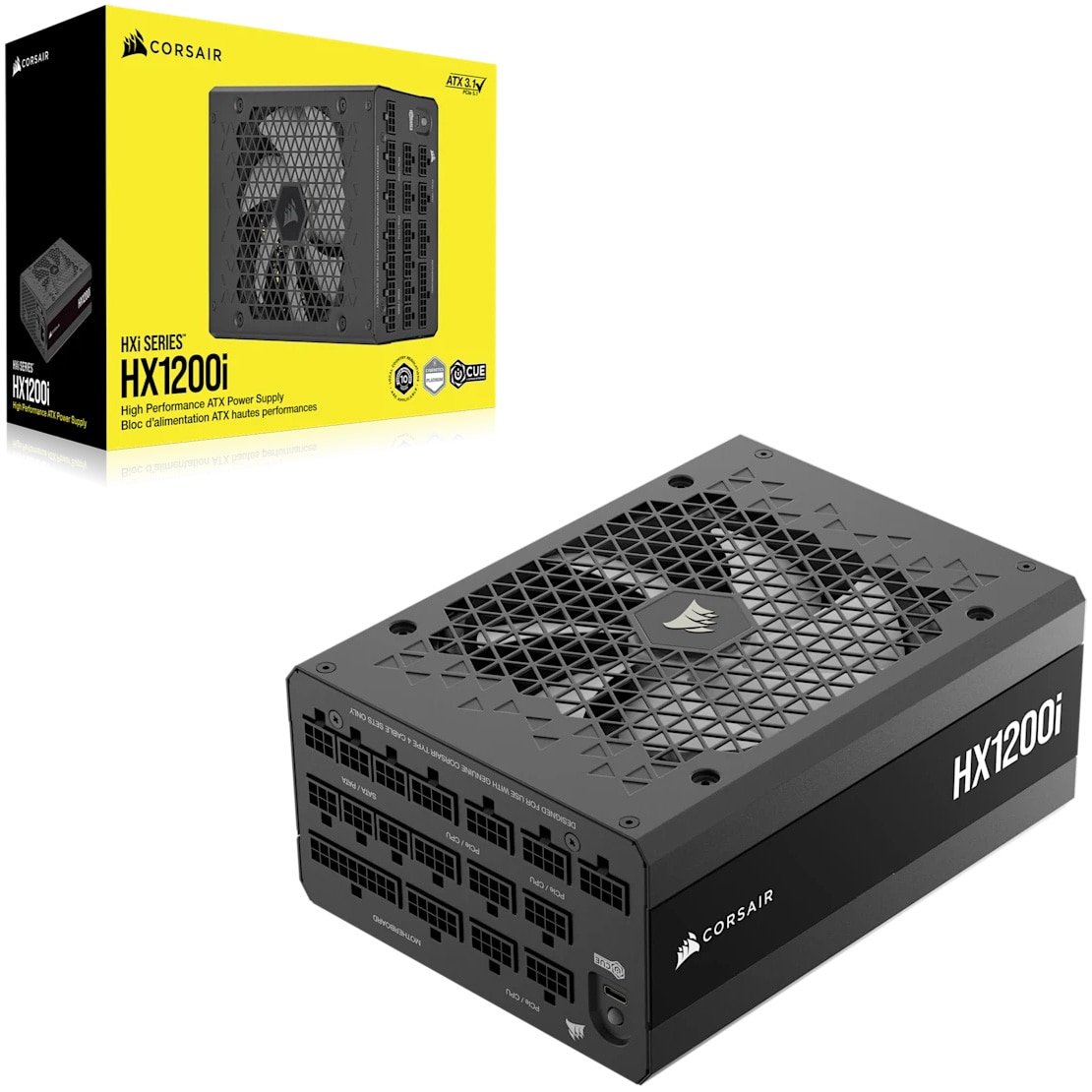 Sursa Corsair HX1200i, 1200 Watt, 80 PLUS Platinum, ATX 3.1 & PCIe
