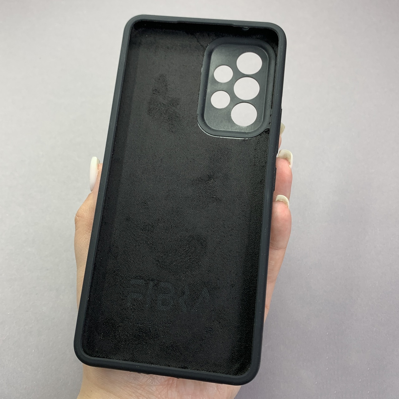 Husa telefon compatibila cu Samsung Galaxy A53 5G, Soft Silicone Premium, Anti-Soc, Protectie camera, Microfibra interior ( catifea ), Margini Ridicate pentru Protectia Ecranului, Negru