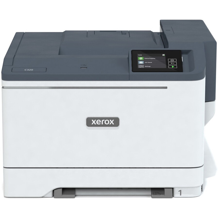 Imprimanta laser color Xerox C320V_DNI A4, 33 ppm, Imprimare Duplex, Conectivitate USB, Wireless, 4800 x 1200 dpi