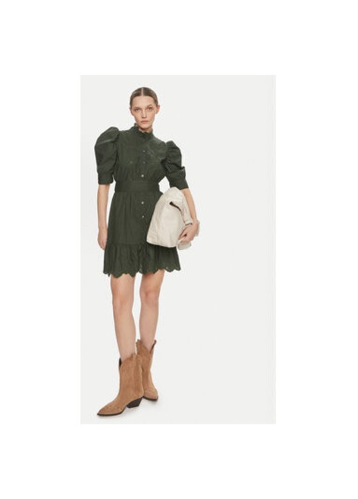 Rochie dama, Gap, 304164125, Bumbac, Verde, Verde