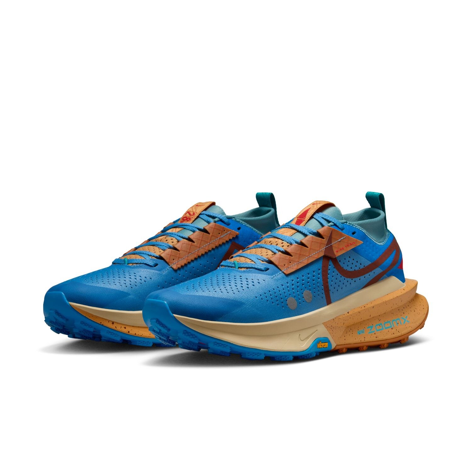 Pantofi sport, Nike, Zoomx Zegama Trail 2, Textil, Albastru, 42.5