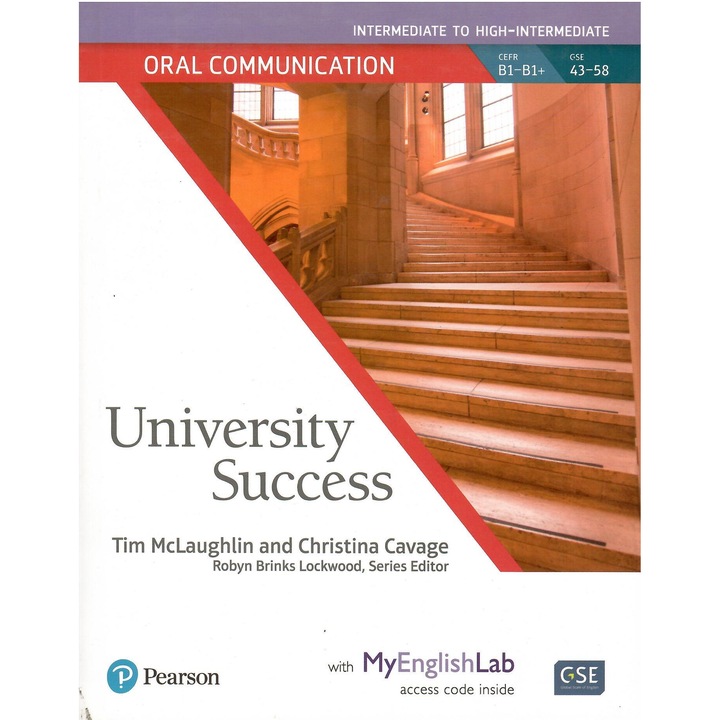 University Success Oral Communication Intermediate to High-Intermedate Student Book with MyEnglishLab