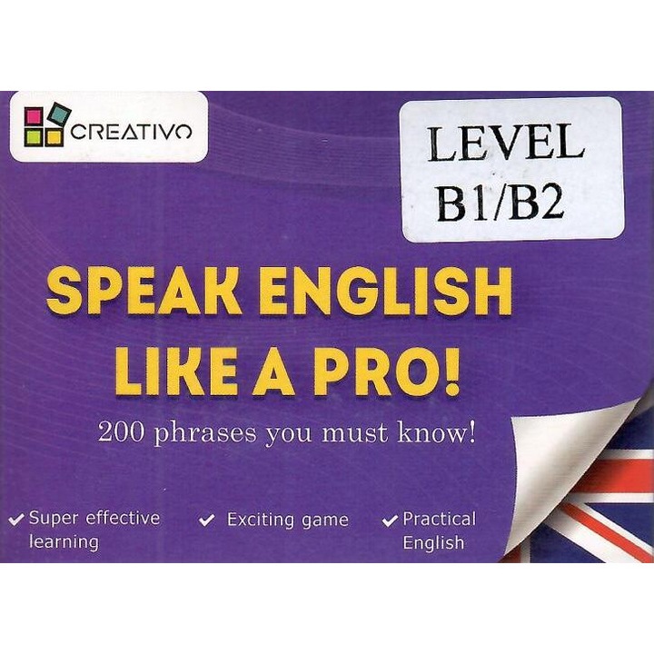 Speak English Like a Pro! Cards - Level B1/B2