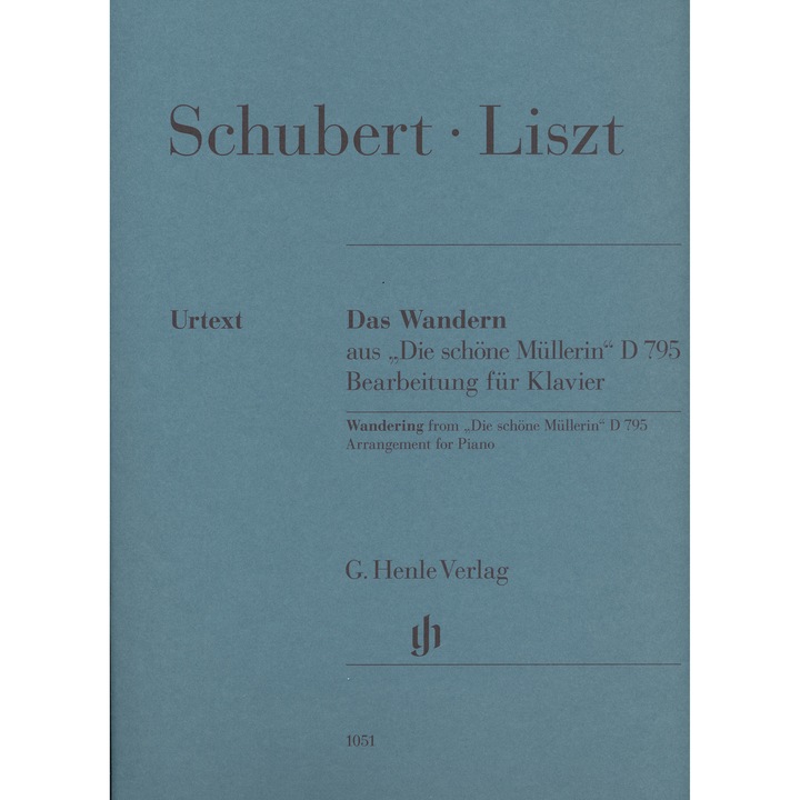 Liszt Ferenc - Franz Schubert: Das Wandern (din Die schöne Müllerin) - pentru pian