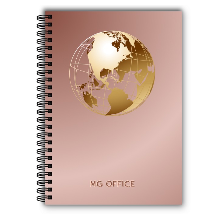 Caiet A5, MG Office, Globus Aureus, Matematica, 80 coli