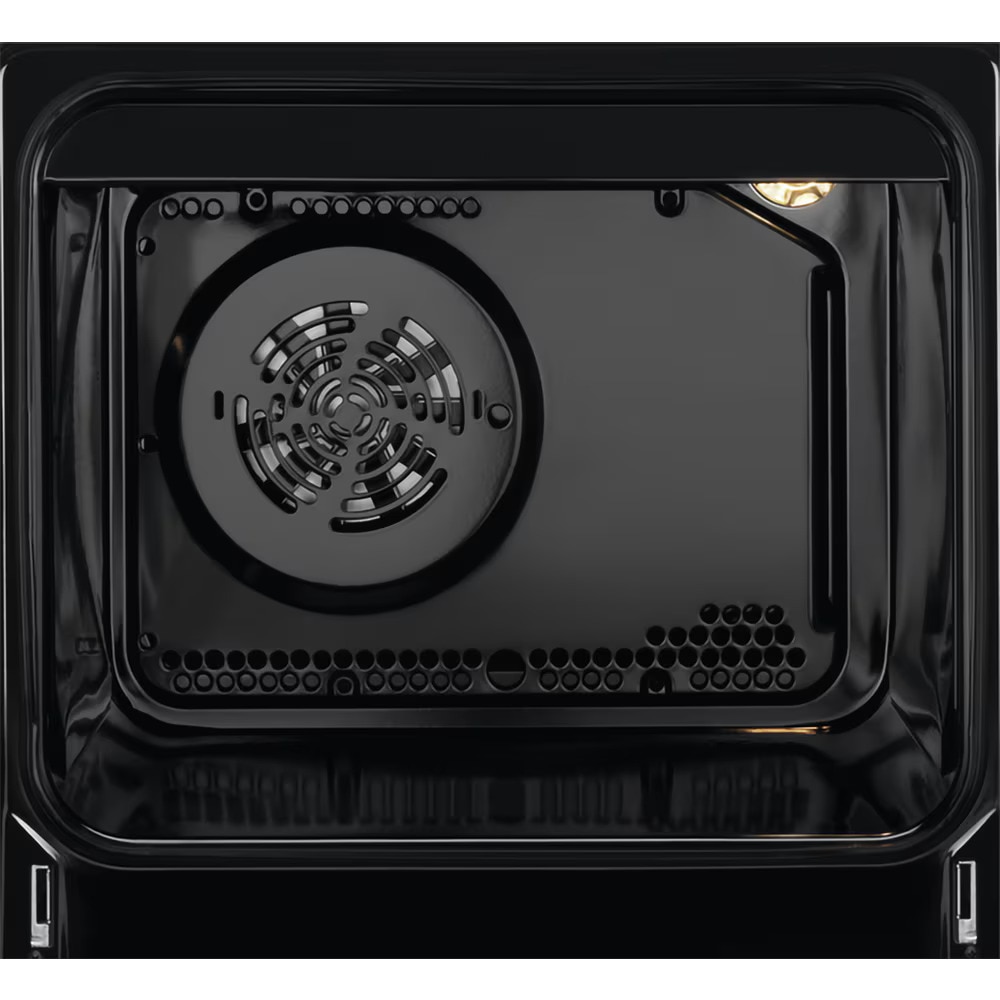 Aragaz ELECTROLUX LKK560010K, SteamBake, 4 arzatoare, Gaz + Electric, L 50 cm, Grill, Negru