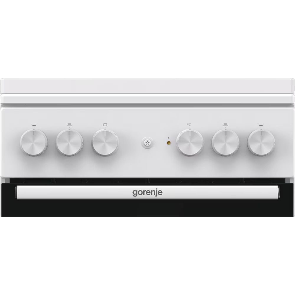 Aragaz GORENJE GK5A22WH, 4 arzatoare, Mixt, Gaz si Electric, L 50 cm, Grill, Alb