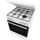 Aragaz GORENJE GG6A11WJ, 4 arzatoare, Gaz, L 60 cm, Alb