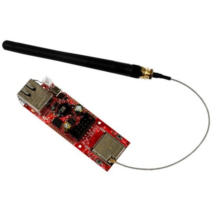 PCB модул ESP32-POE-EA, 100MB Ethernet, WIFI/BLE, 80x28mm