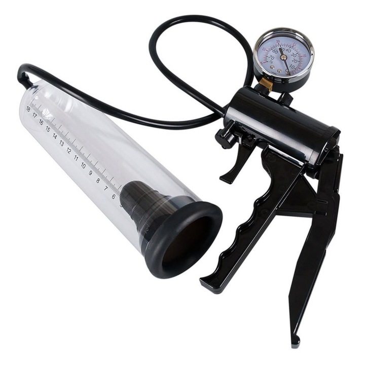 Секс помпа You2Toys, Stiff & Strong, ABS / силикон / метал, 22x5.7 см