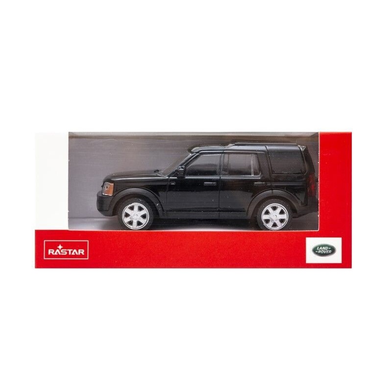 Masinuta Rastar LAND ROVER LR3/DISCOVERY 3, 1:43, negru, 11cm