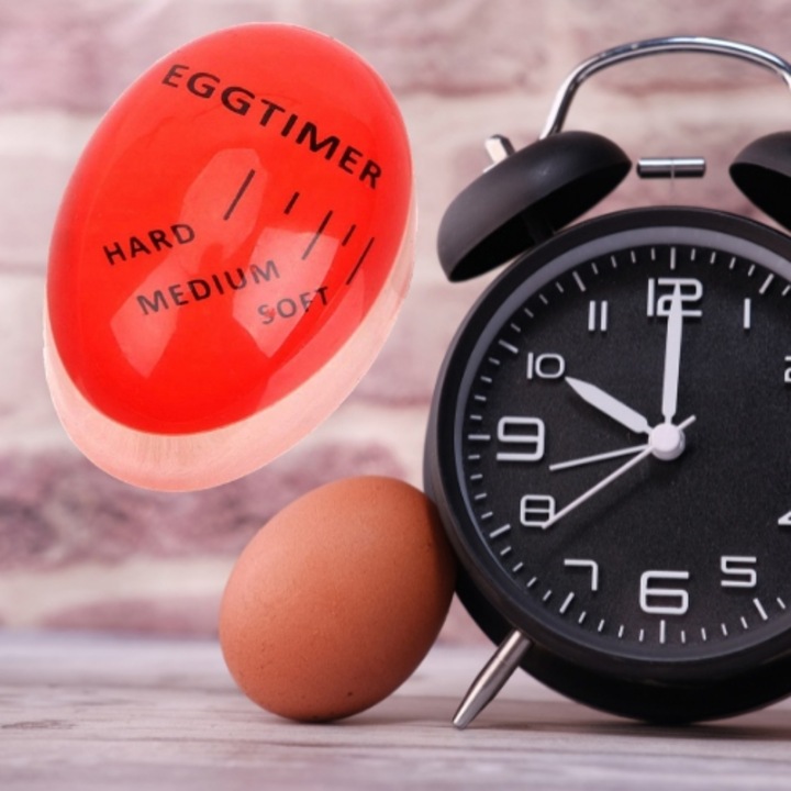 Кухненски таймер за варене на яйца, Verk Group, издръжлив, 5.7x4x3.5cm