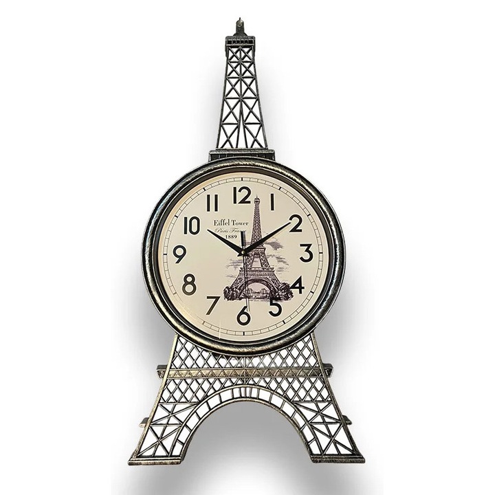 Декоративен стенен часовник - Айфелова кула