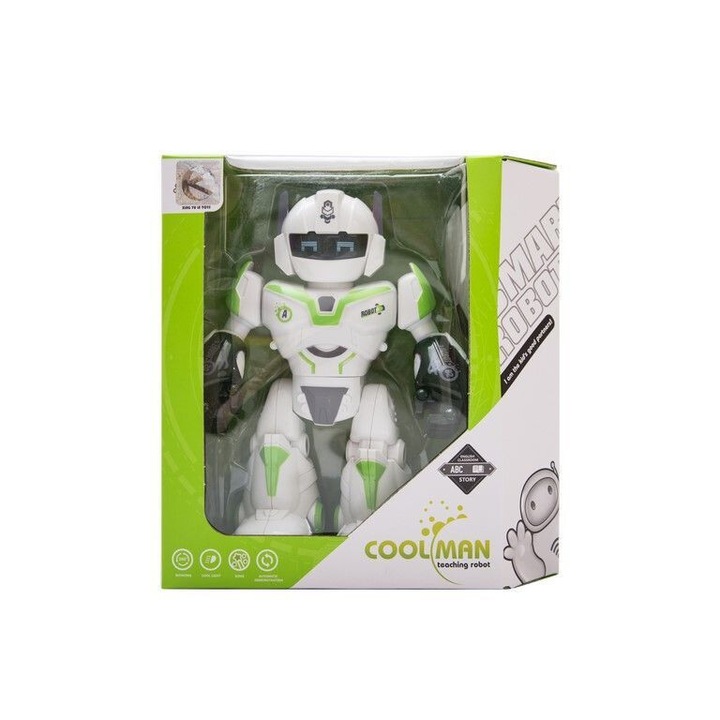 Интерактивен робот Kathay-Haster 23см със звуци и светлини 0.6кг