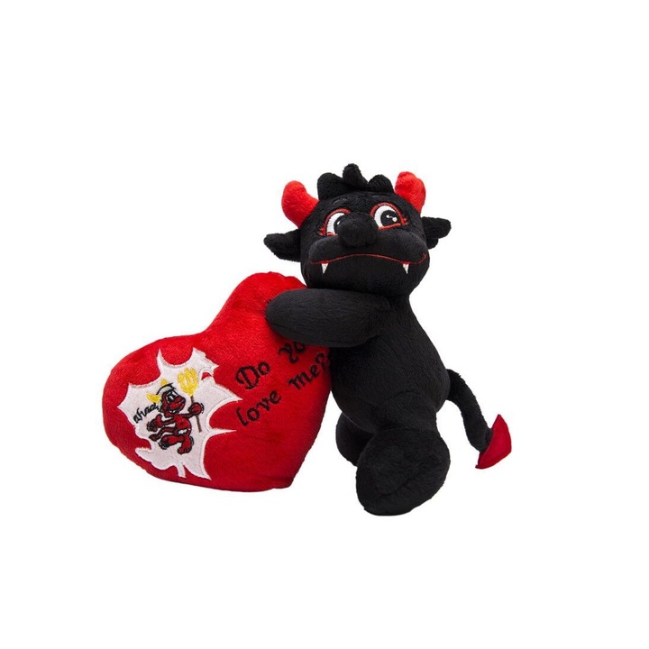 Jucarie de plus, Kathay-Haster, 20 cm, negru