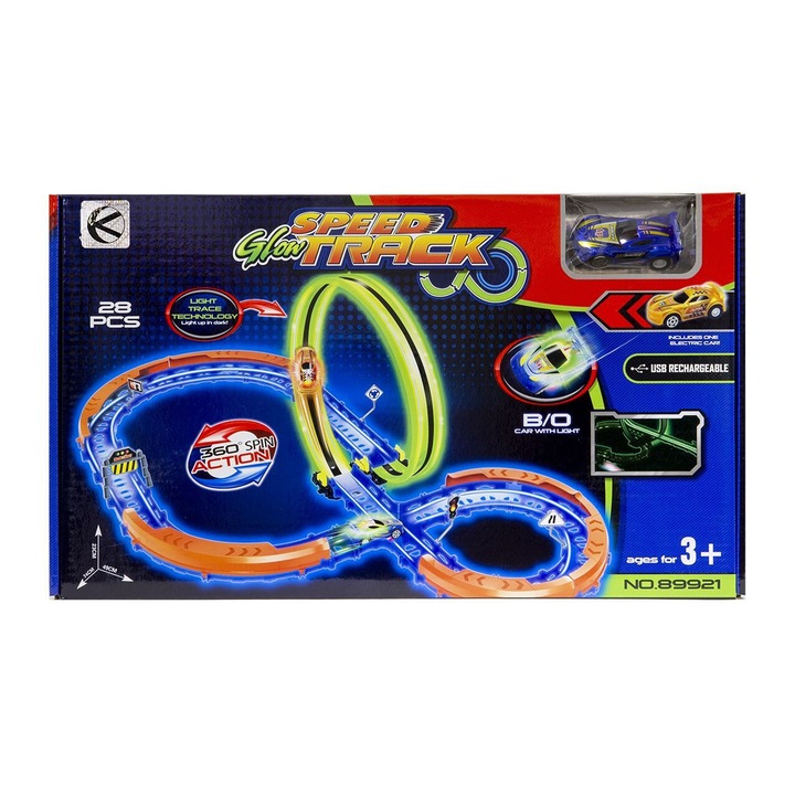 Autós áramkör készlet lámpákkal, Kathay-Haster, 28 db, + 3 év