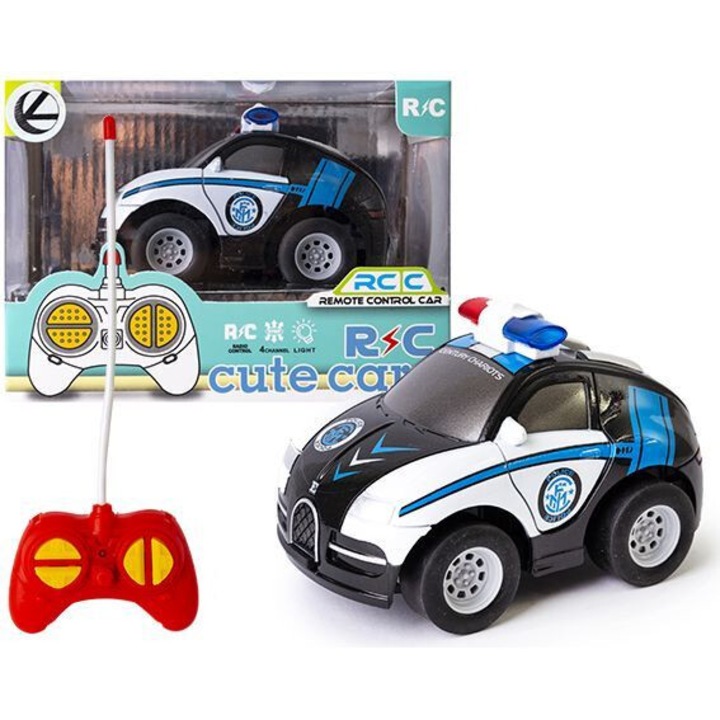 Кола с дистанционно, Kathay-Haster, 11см, многоцветна, +3г