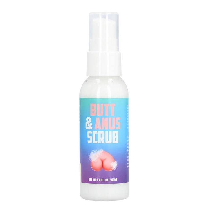 Scrub pentru fund si zone intime, 50g, textura luxoasa, formule delicate, parfum senzual