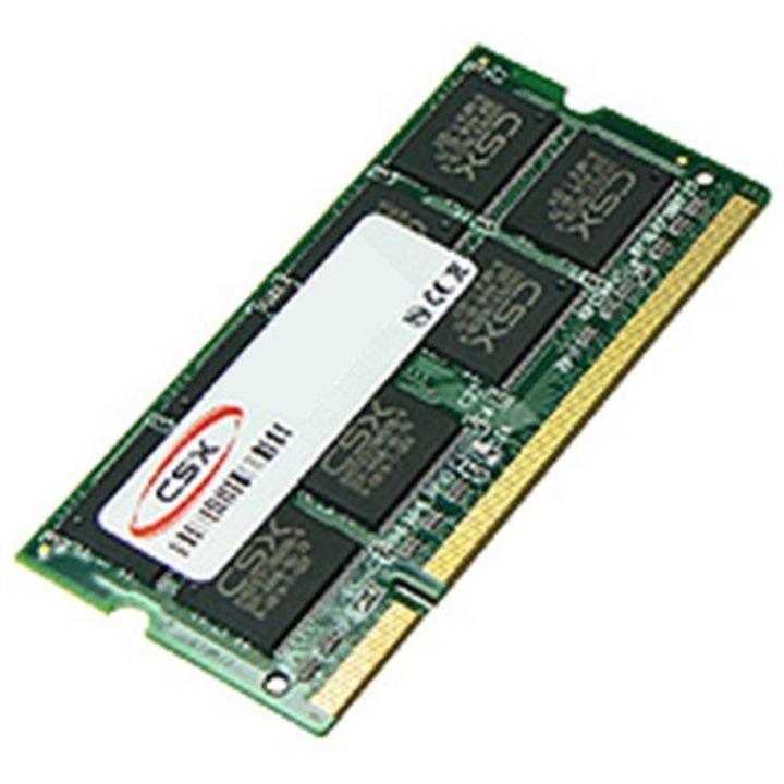 Memorie notebook CSX 4GB DDR3 1066MHz SODIMM, 4GB, 1066MHz