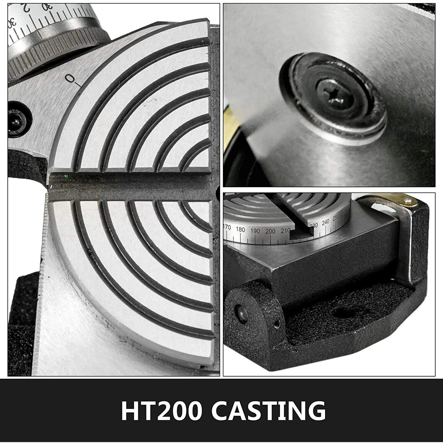 Masa rotativa, 4 inch, MT-2, precizie inalta, material HT200, 15kg ...