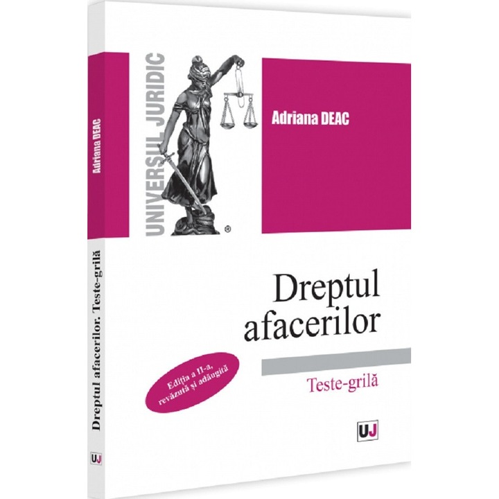 Dreptul Afacerilor. Teste-grila - Adriana Deac 9786063916991