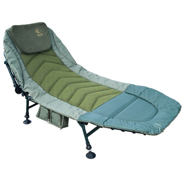 Pat pliant Baracuda HXBC008, 198x80cm, ajustabil 31-45cm, material Oxford, greutate 9.3kg