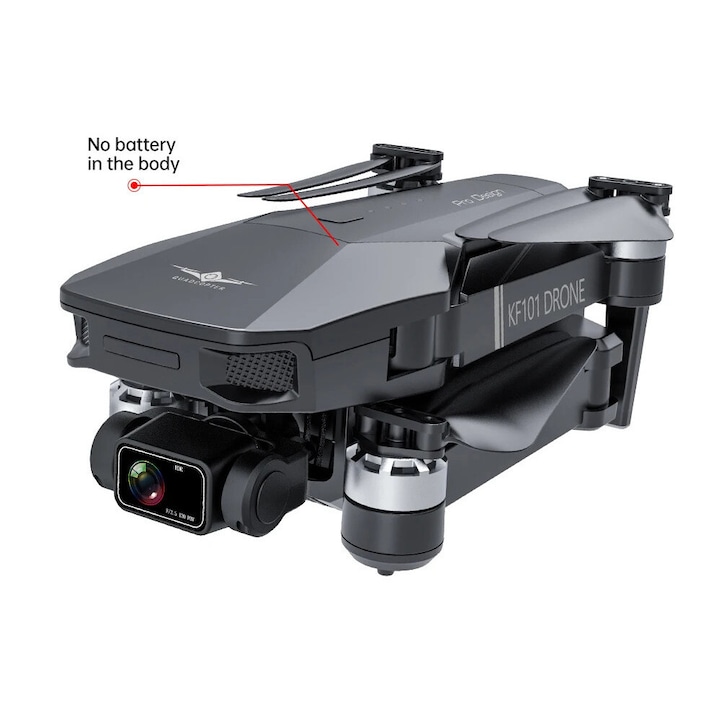 Дрон, Quadcopter, 4K камера, дистанция на управление 5000m, KF101 MAX-S 2B CB, 585g