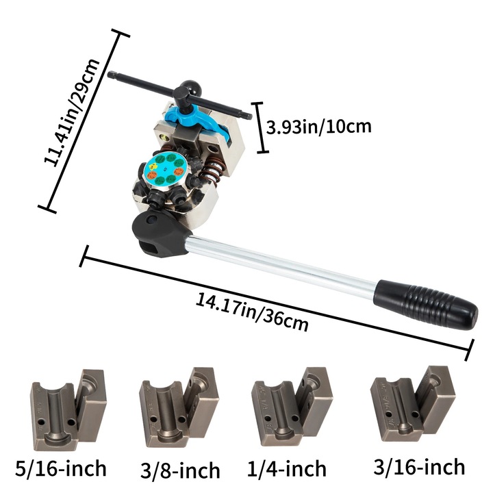 Unealta de Flaring pentru Conducte de Frana, 4 Dimensiuni, 45 Grade, 36x10x29cm