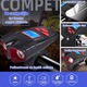 Ciclocomputer Wireless pentru bicicleta，5 moduri comutabile, 2000 mAh, rezistenta la apa IP6, incarcare USB, lumina puternica, afisaj inteligent al sursei de alimentare, far frontal, potrivita pentru toate bicicletele montane si de sosea