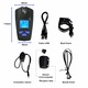 Ciclocomputer Wireless pentru bicicleta，5 moduri comutabile, 2000 mAh, rezistenta la apa IP6, incarcare USB, lumina puternica, afisaj inteligent al sursei de alimentare, far frontal, potrivita pentru toate bicicletele montane si de sosea