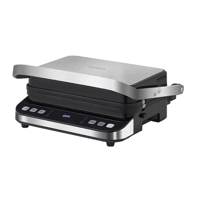 Elektromos grill, 6 az 1-ben többfunkciós, standard, 2000 W, tapadásmentes lemezek