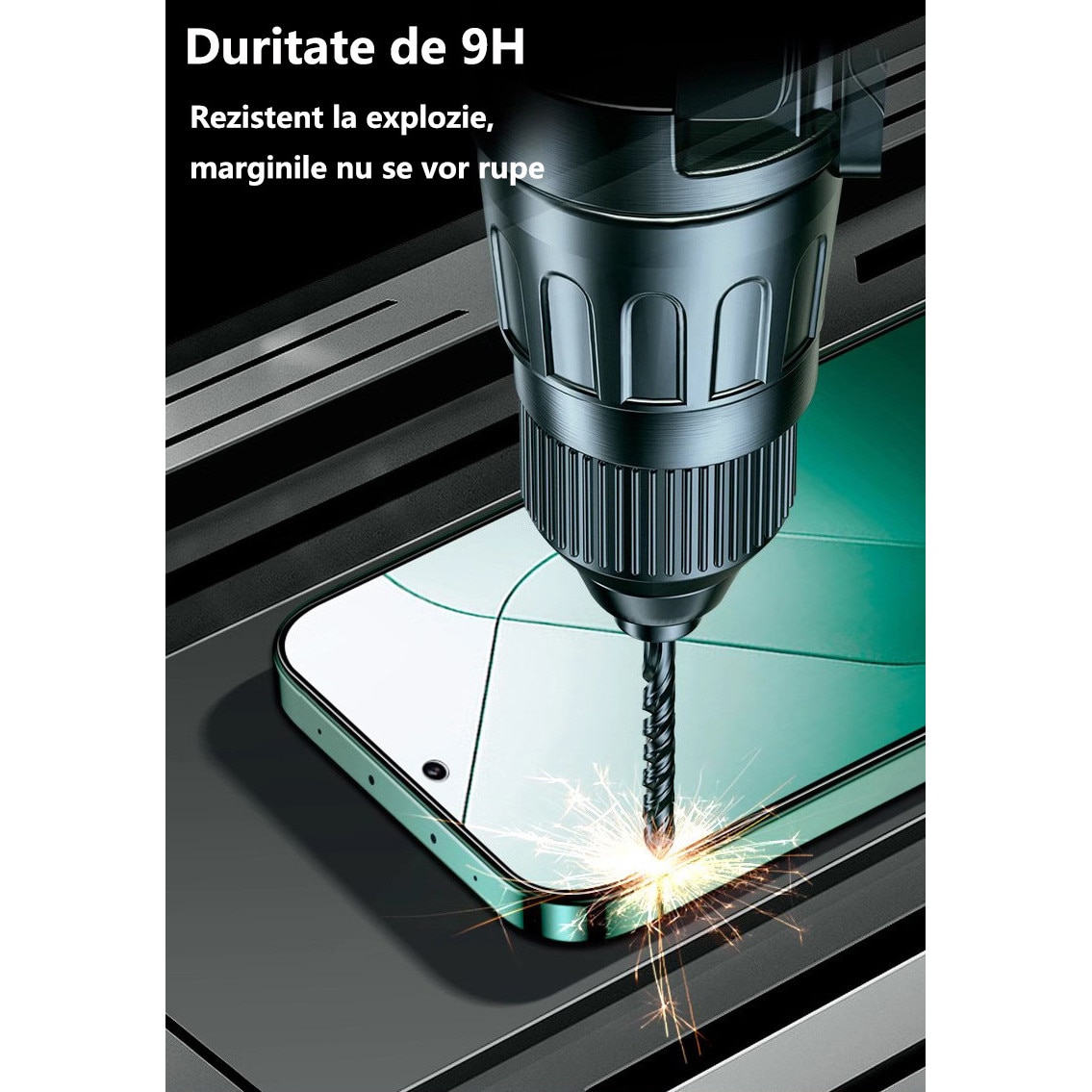 Folii de protectie telefoane, HD, Full Cover, Anti Zgarieturi, Anti Socuri, Anti-amprenta, Pentru Huawei Pura 70 pro/Pura 70 pro plus, Vine cu un dispozitiv simplu de instalare pentru o pozitionare precisa
