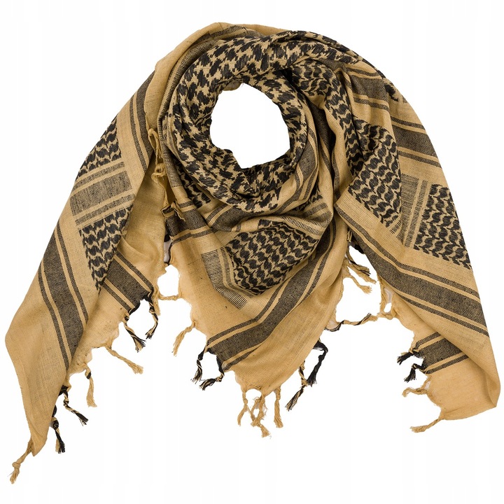 Férfi sál, Beltimore, 110x110cm, pamut, rojtokkal