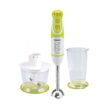 Blender de mana ,600W, 0.7l , Alb/Verde Blender de mana ,600W, 0.7l , Alb/Verde
