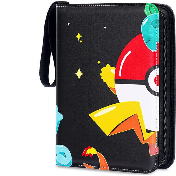 Hordozható kártyaalbum, eredeti dizájn, vízálló, 900 rekesszel, többszínű