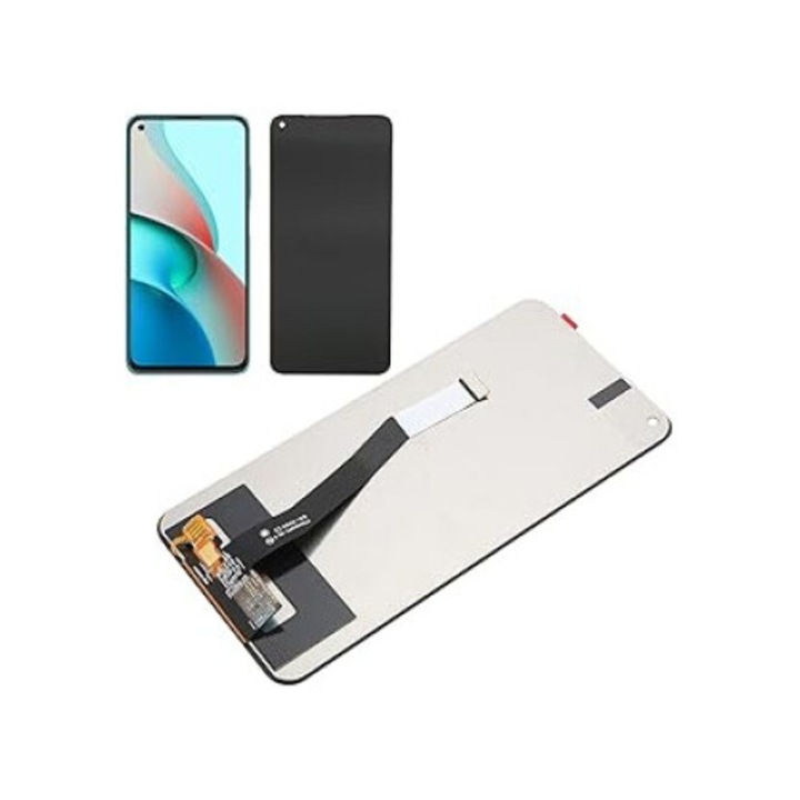 LCD екран за Huawei P40 Lite, сензорен екран, 6.4 инча, с инструменти и лепило в комплекта